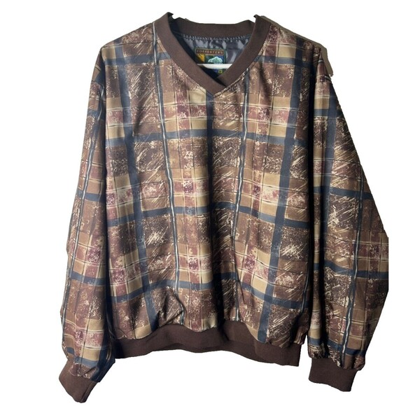 Vintage Forrester's Outerwear Windbreaker Jacket Pullover Mens Medium Golf 70s - Picture 1 of 11
